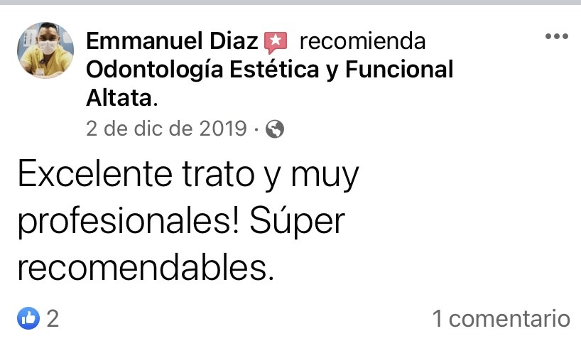 pulgar arriba odontologo